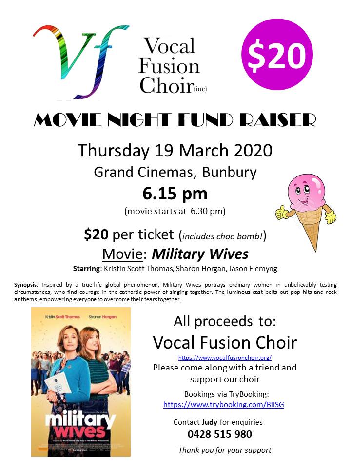 Movie Night Fundraiser - "Military Wives"